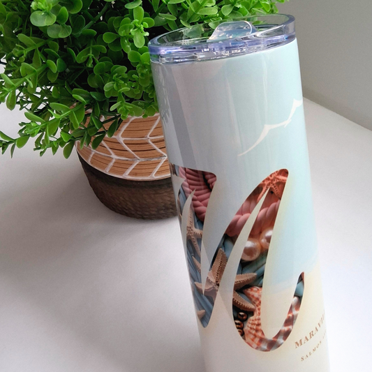 Custom Initial Tumbler ✨