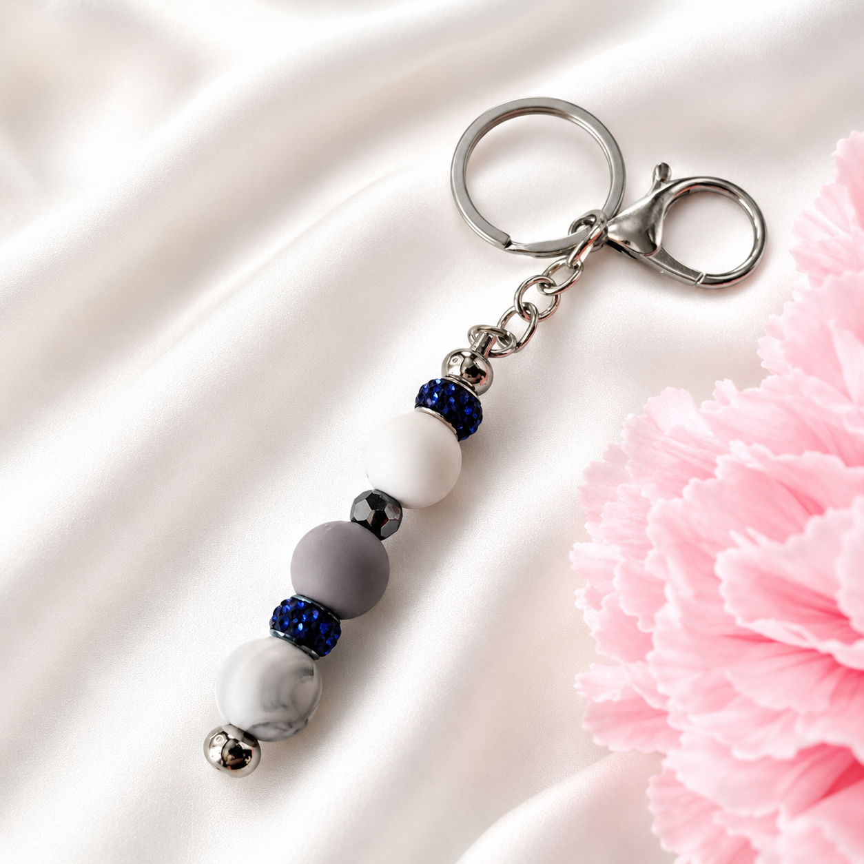 Luxe Beaded Keychains & Bag Charms | Handmade Accessories